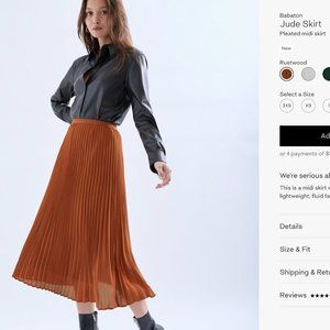 Babaton Jude skirt - in BLACK